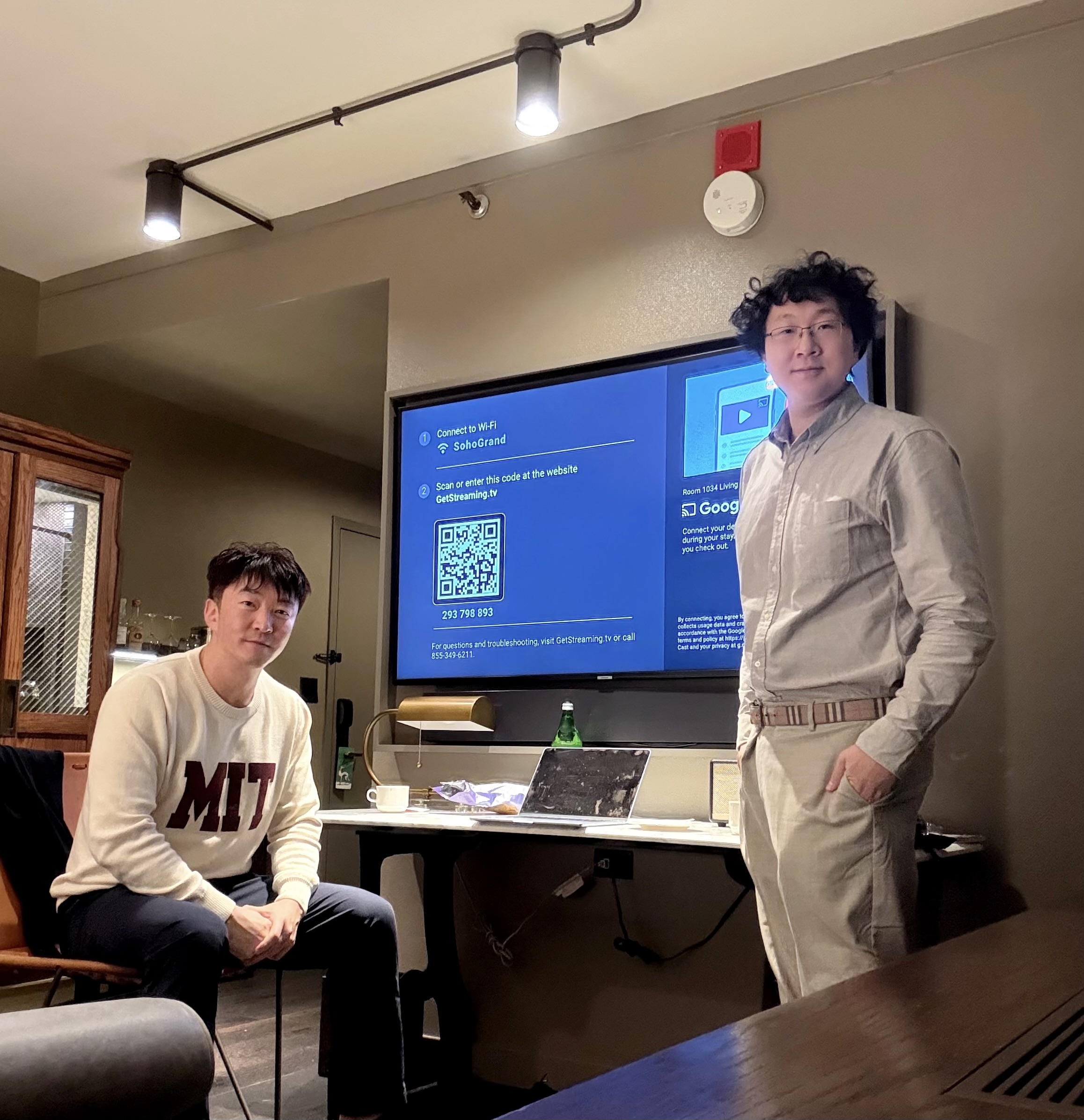 James Sun and Shenbo Xu, co-founders of Kapnova